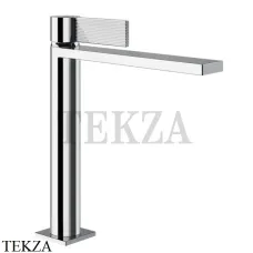 Gessi Inverso RIGATO Смеситель для раковины средний, без гарнитура 73506-031, хром глянец