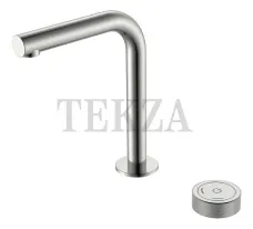 Boheme Tech  Смеситель для раковины автоматический на 2 отв. TECH 158-NB Nikel Brush Boheme Tech  Смеситель для раковины автоматический на 2 отв. TECH 158-NB Nikel Brush