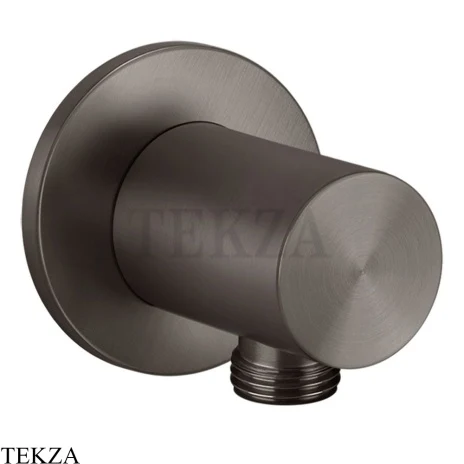 Gessi 316 SHOWER Вывод воды для ручного душа 54269-707, Black Metal Brushed PVD