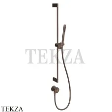 Gessi Origini WARM Штанга с лейкой, шланг и вывод воды 66142-845, Dark Bronze
