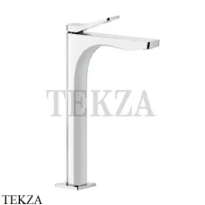Gessi RILIEVO Смеситель для раковины высокий, без донного клапана 59004-031, хром глянец