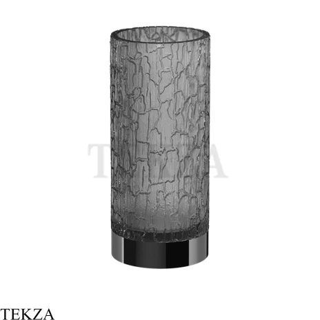 Gessi Incastri Стакан настольный, Light smoke 75431-706, black хром глянец