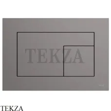 TECEvelvet Панель смыва унитаза с покрытием от отпечатков Grigio Londra 9240731, Антрацит TECEvelvet Панель смыва унитаза с покрытием от отпечатков Grigio Londra 9240731, Антрацит