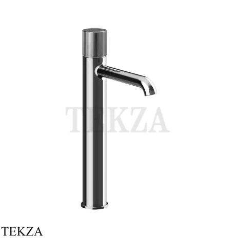 Gessi Habito RIGATO Смеситель для раковины высокий, без донного клапана 70504-031, хром глянец