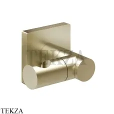 Gessi RILIEVO Держатель для душевой лейки поворотный 59160-727, Brushed Brass PVD