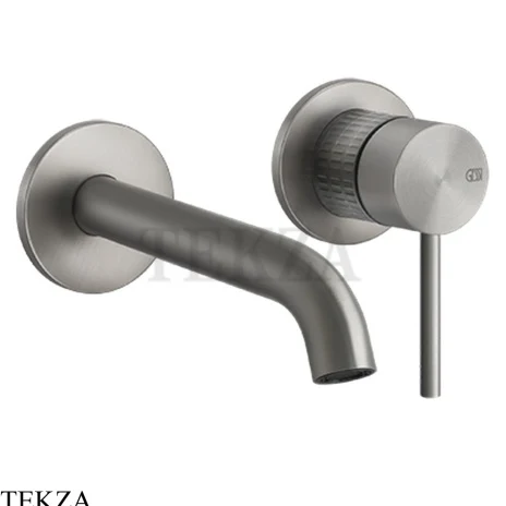 Gessi 316 MECCANICA Смеситель для раковины, внешняя часть 54286-239, Steel Brushed