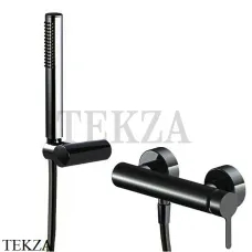 FIMA Carlo Frattini SNAP Смеситель для душа, с гарнитуром F3115NS, черный матовый