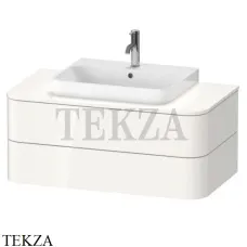 Duravit Happy D.2 Plus Тумба подвесная под раковину HP497102222, 2 выдвижных ящика, белый глянец