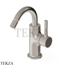 Zucchetti Pan Смеситель для биде, с донным клапаном ZP6348.C3, brushed nickel