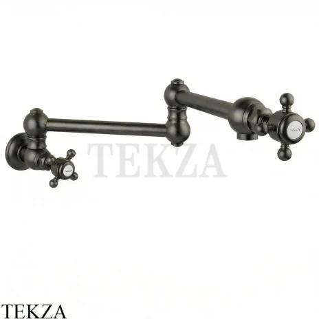 Nicolazzi Cucina Излив для кухни поворотный для холодной воды, Brushed black nichel