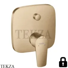 Hansgrohe Talis E Смеситель для душа с защитной комбинацией, внешняя часть 71474140, Brushed Bronze Hansgrohe Talis E Смеситель для душа с защитной комбинацией, внешняя часть 71474140, Brushed Bronze