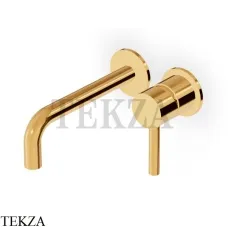 Zucchetti Pan Смеситель для раковины 175, внешняя часть ZP6030.C40, золото глянец