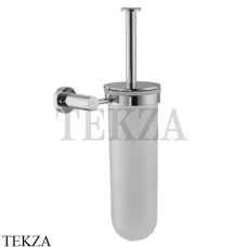 FIMA Carlo Frattini ROTOLA Туалетный ершик, стекло матовое F6006/1CR, хром глянец