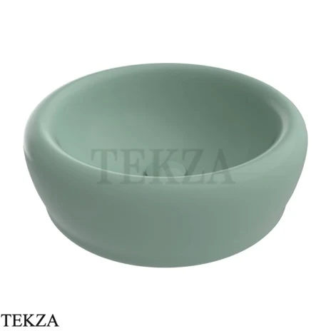 Flaminia Siena раковина накладная 46×46×15 см, зелёный Menta матовый
