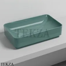 Cielo Mare Раковина прямоугольная накладная, без перелива MRLAR SM, Smeraldo