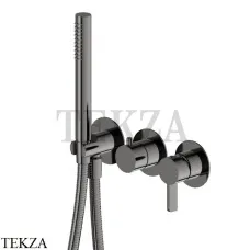 Newform Blink Chic Смеситель для душа SET, 2 потока, внешняя часть 71068E.58.063, PVD Gun Metal