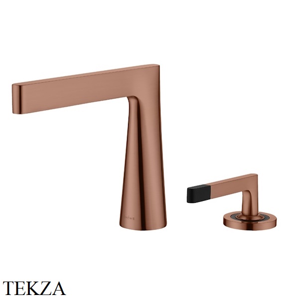 Boheme Duo Смеситель для раковины однорычажный, без гарнитура 161-CB, Copper Brushed