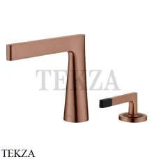Boheme Duo Смеситель для раковины однорычажный, без гарнитура 161-CB, Copper Brushed