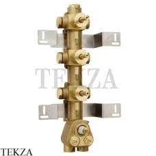 Bossini Встраиваемая часть для термостатического смесителя на 3 потребителя Z030202000