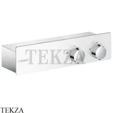 Hansgrohe ShowerTablet Термостат для душа, 1 поток, белый/хром глянец, внешняя часть 13102400 (снят с производства)