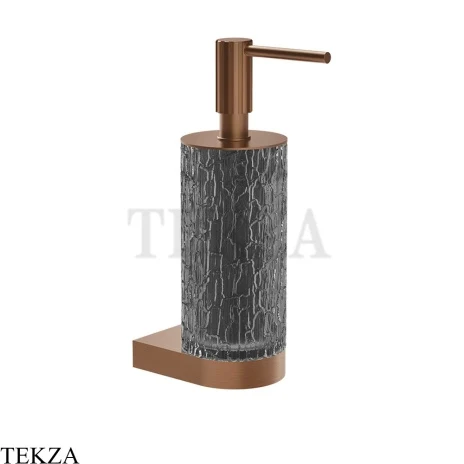 Gessi Incastri Дозатор для мыла настенный, Light smoke 75413-708, медь Brushed