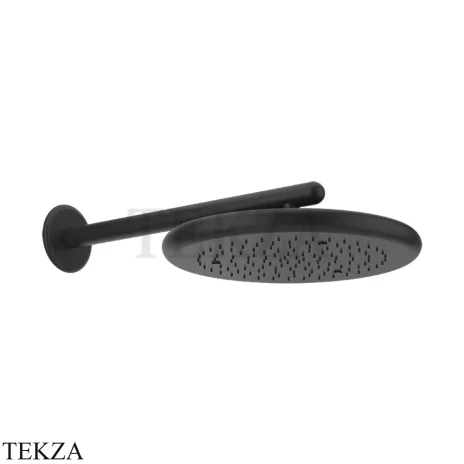 Gessi Goccia Душевая лейка 30,0 с настенным креплением 33756-299, Matte Black