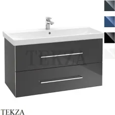 Villeroy & Boch AVENTO Тумба под раковину, 2 ящика A89100B1, Crystal Grey