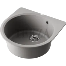 Omoikiri Akegata 51 Кухонная мойка Artgranit круглая 4993756 leningrad grey