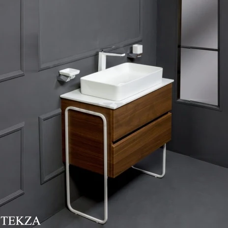 ARMADI ART Vallessi Тумба под раковину 837-080-D, DARK OAK (тёмный дуб)