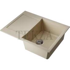 Omoikiri Sakaime 68 Кухонная мойка Tetogranit прямоугольная с крылом 4993235 шампань
