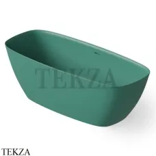 Dea Design Edge Ванна отдельностоящая скругленная 170x72 Solid Surface DD8671 1700 10, Green №10