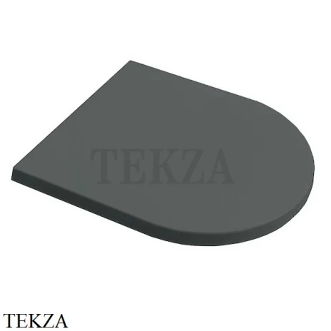 Hatria Fusion, Futura, Centrica Крышка сиденье с микролифтом Y9AQ07, Cemento матовый