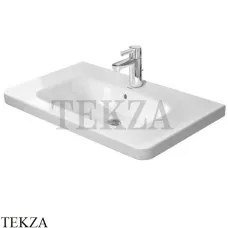 Duravit DuraStyle Раковина накладная на мебель, с переливом 2320800000, белый глянец