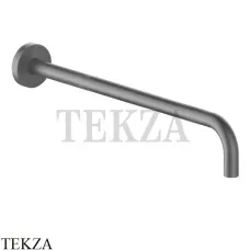 Fantini FONTANE BIANCHE Кронштейн настенный 45 см для душевой лейки 47P58028, Matt Gun Metal