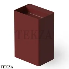 Dea Design Pedestal Basin Раковина напольная прямоугольная Solid Surface DD2004 600 17, Red Wine №17