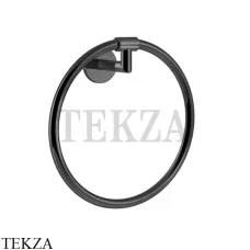 Gessi ANELLO Держатель кольцевой для полотенца 63809-706, Black Metal