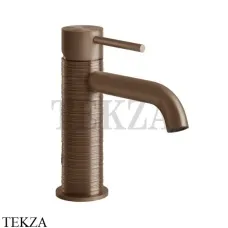 Gessi 316 TRAME Смеситель для раковины, без сливного гарнитура 54302-708, Copper Brushed