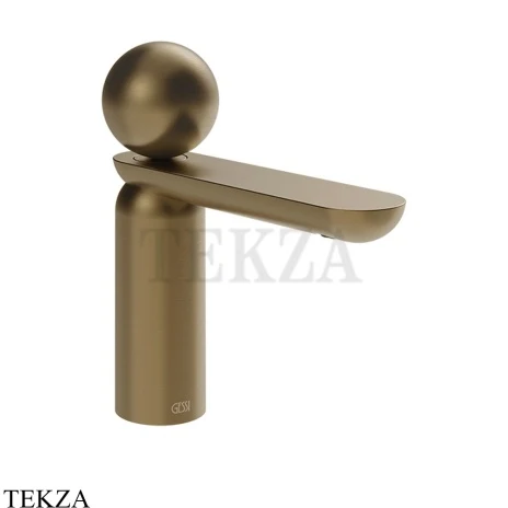 Gessi Perle Смеситель для раковины, с донным клапаном 74051-791, бронза Deep