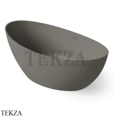 Dea Design Elegant Ванна отдельностоящая овальная 160x80 Solid Surface DD8643 1600 3, Grey №3