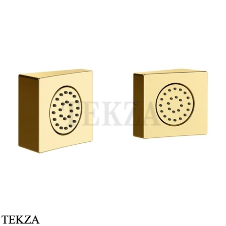 Gessi Haute Culture Shower Боковые форсунки, внешняя часть 57572-246, золото глянец