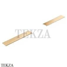 Gessi Shower G Drains Боковая крышка 70см для сливной фитинга, 67053-735, Warm Bronze PVD