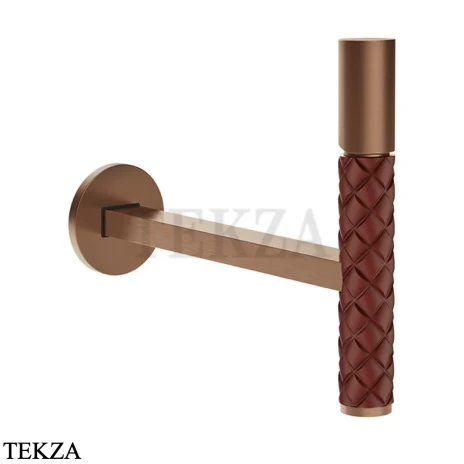 Gessi Pelle Tresse Смеситель для раковины, внешняя часть 78688-445, Red Cherry/Copper Br. PVD
