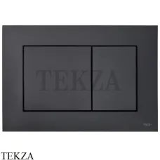 TECEnow Панель смыва для унитаза с двумя клавишами 9240407, черный матовый