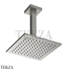 Gessi Emporio Shower Верхний душ с потолочным кронштейном 47374-149, Finox Brushed Nickel