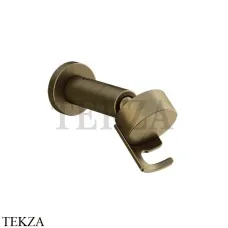 Gessi HI-FI Держатель для ручного душа поворотный 63057-713, Antique Brass