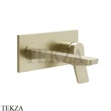 Gessi RILIEVO Смеситель для раковины, внешняя часть 59089-727, Brushed Brass