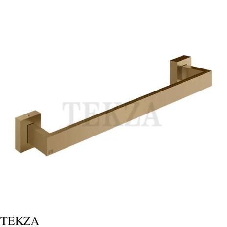 Gessi Rettangolo Поручень-держатель для ванны 20893-791, Deep Bronze Brushed PVD