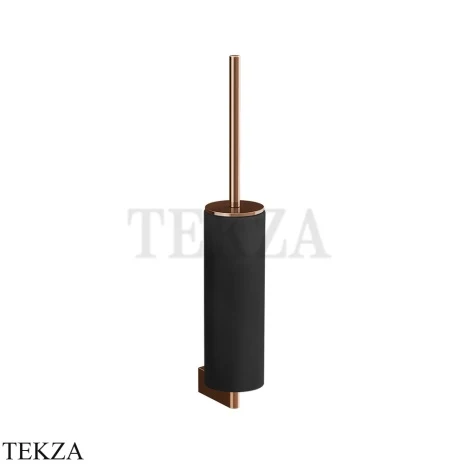 Gessi Origini Туалетный ершик настенный, черный 66420-030, Copper PVD