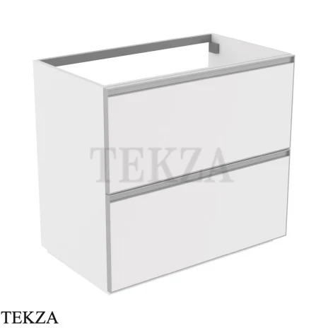 Flaminia Cubika тумба под раковину напольная 85×50×78,5 см, 2 ящика, натуральный дуб Rovere Naturale Greca