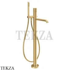Gessi Habito RIGATO Смеситель для ванны напольный, внешняя часть 70528-710, Brass PVD